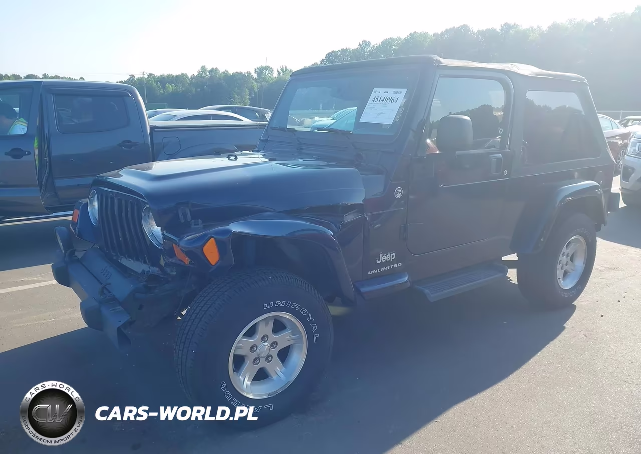 2006 Jeep Wrangler Unlimited VIN:1J4FA44S16P768719 - 2