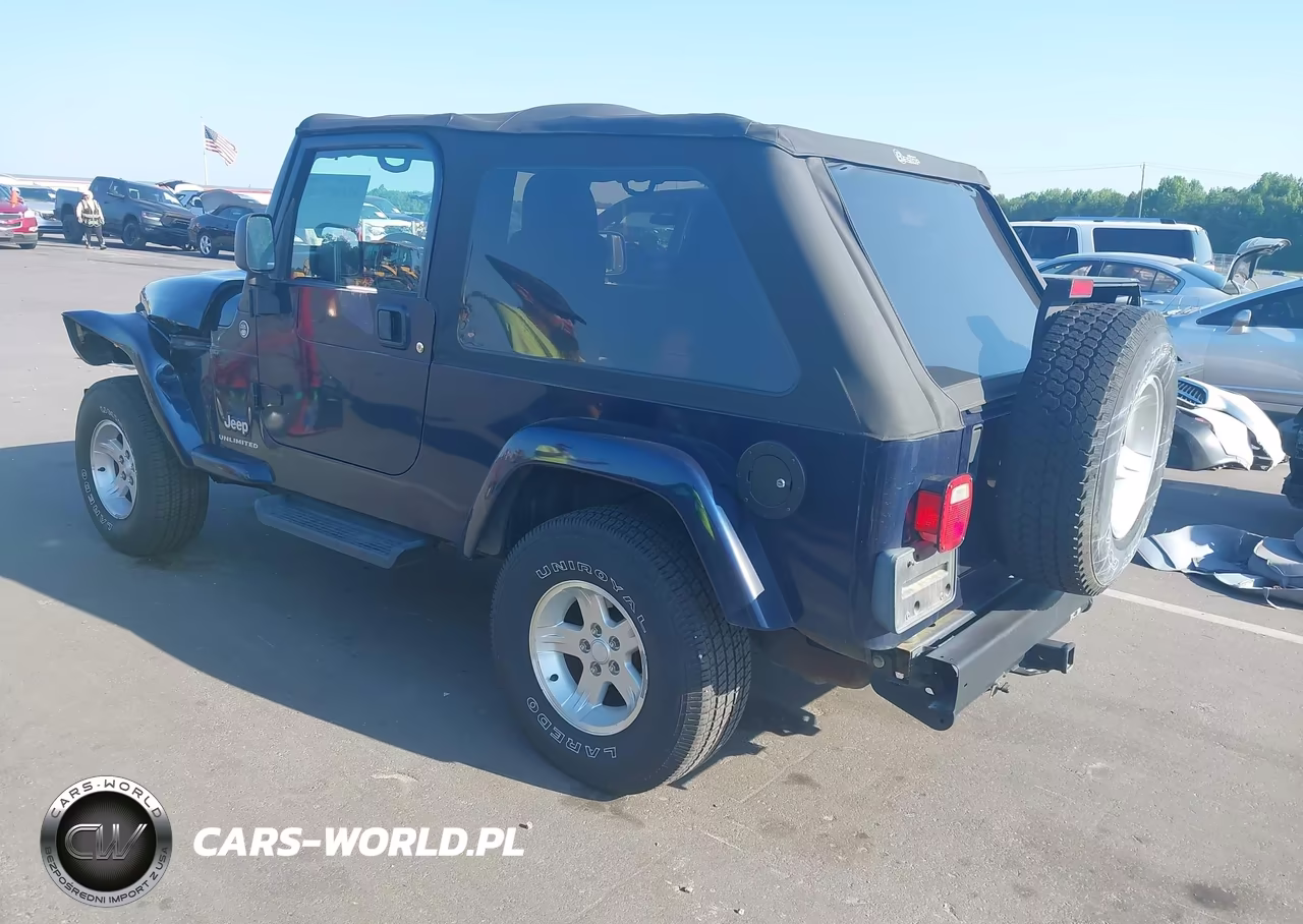 2006 Jeep Wrangler Unlimited VIN:1J4FA44S16P768719 - 3