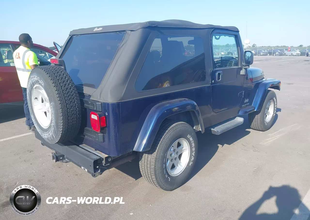 2006 Jeep Wrangler Unlimited VIN:1J4FA44S16P768719 - 4