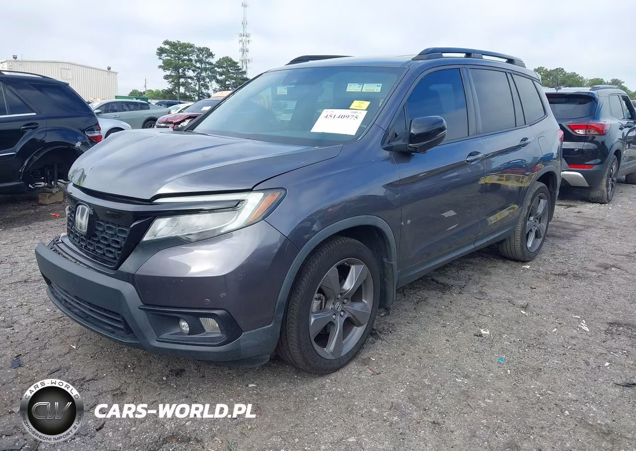 2019 Honda Passport Touring VIN:5FNYF7H95KB010573 - 2