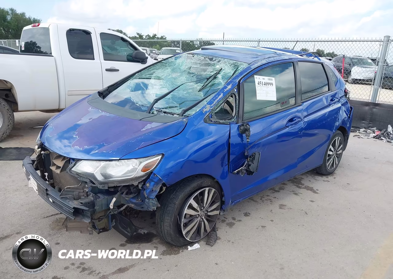 2016 Honda Fit Ex-L VIN:3HGGK5H83GM704377 - 2
