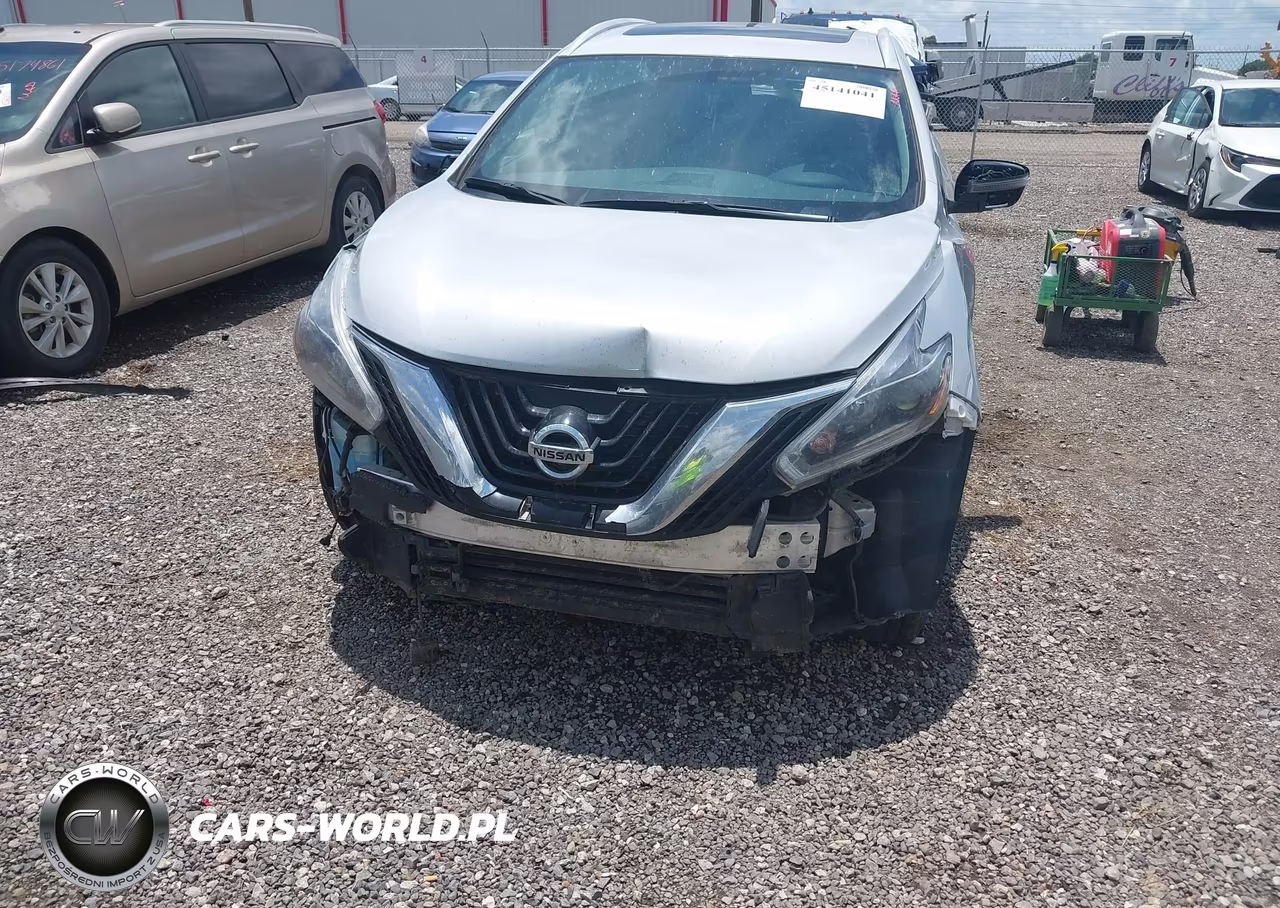 2018 Nissan Murano Sl VIN:5N1AZ2MG0JN177709 - 6