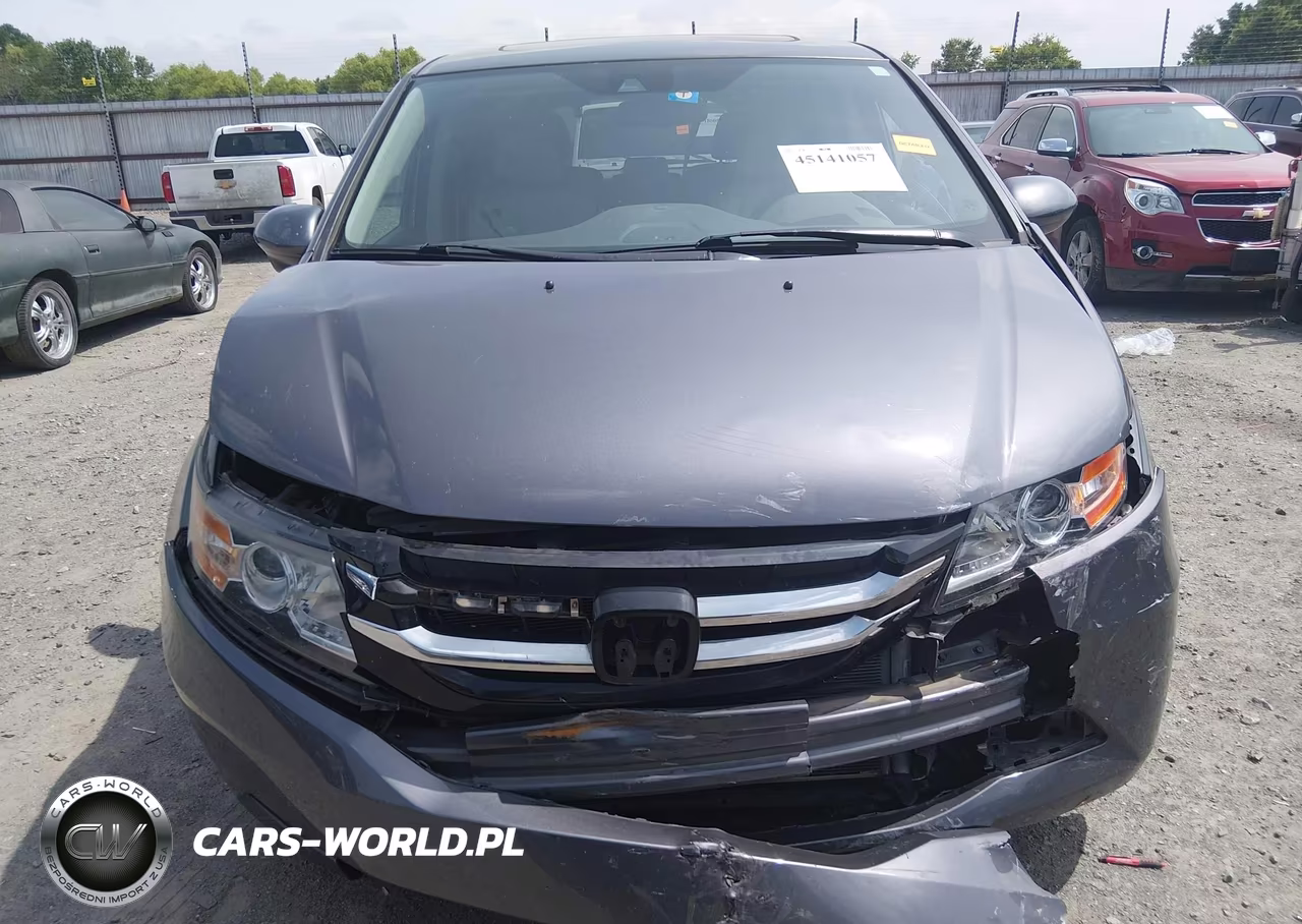 2015 Honda Odyssey Ex-L VIN:5FNRL5H68FB077780 - 12