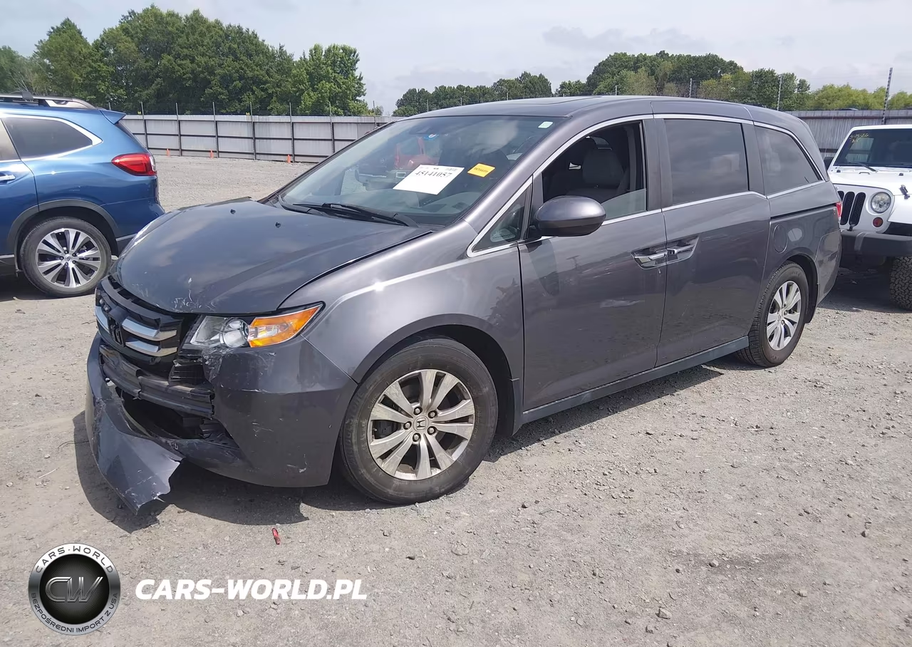 2015 Honda Odyssey Ex-L VIN:5FNRL5H68FB077780 - 2