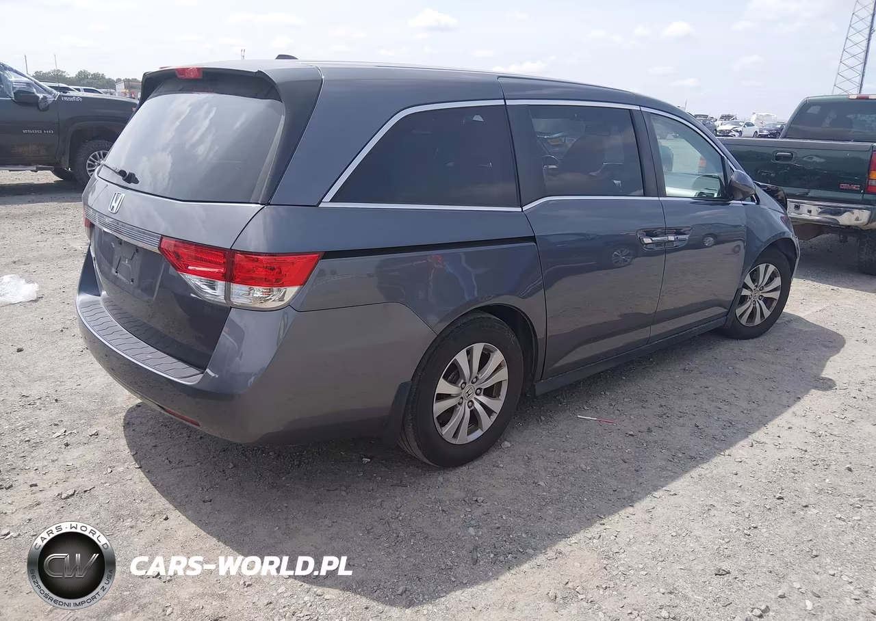 2015 Honda Odyssey Ex-L VIN:5FNRL5H68FB077780 - 4