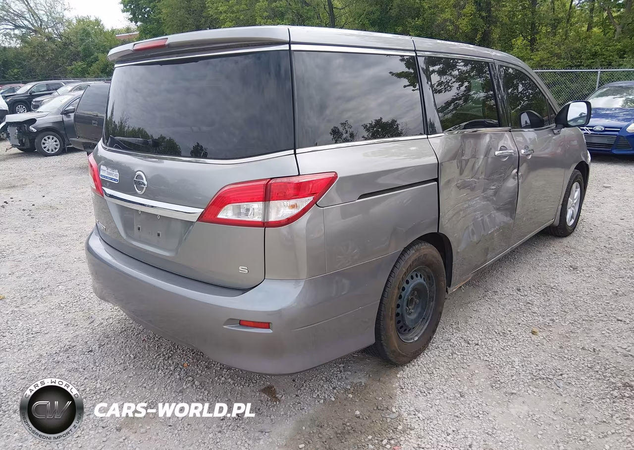 2012 Nissan Quest S VIN:JN8AE2KP5C9036413 - 4