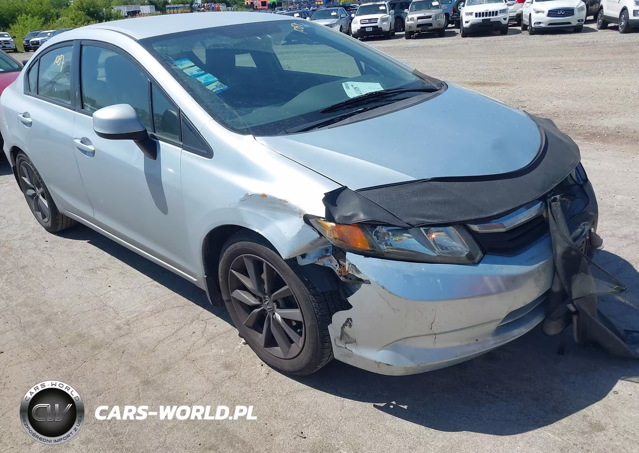 2012 Honda Civic Lx VIN:2HGFB2F50CH595369 - 6