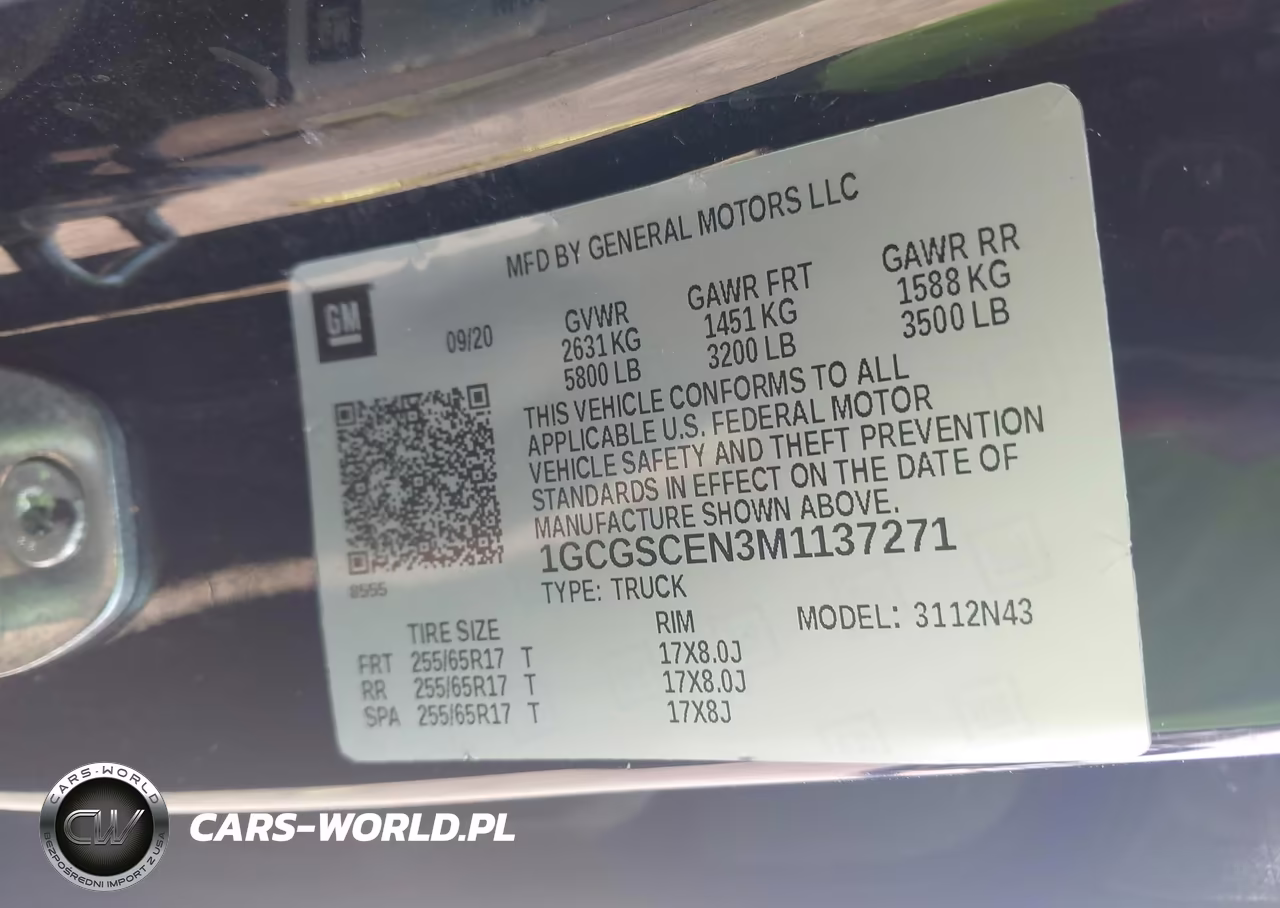 2021 Chevrolet Colorado 2Wd Short Box Lt VIN:1GCGSCEN3M1137271 - 9