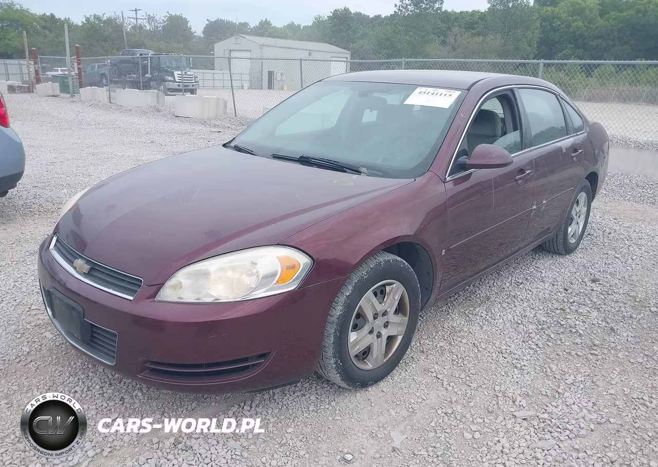 2007 Chevrolet Impala Ls VIN:2G1WB58K579201635 - 2