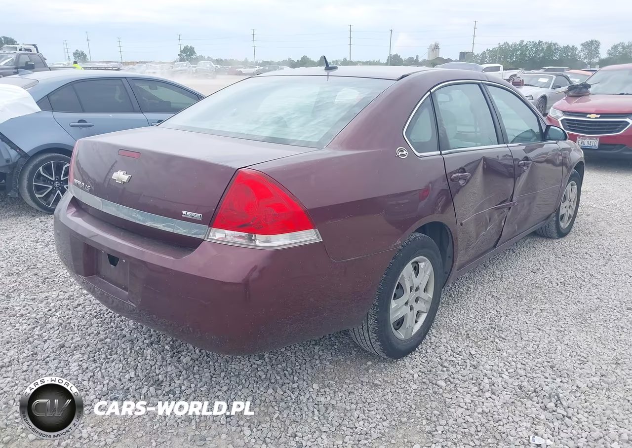 2007 Chevrolet Impala Ls VIN:2G1WB58K579201635 - 4