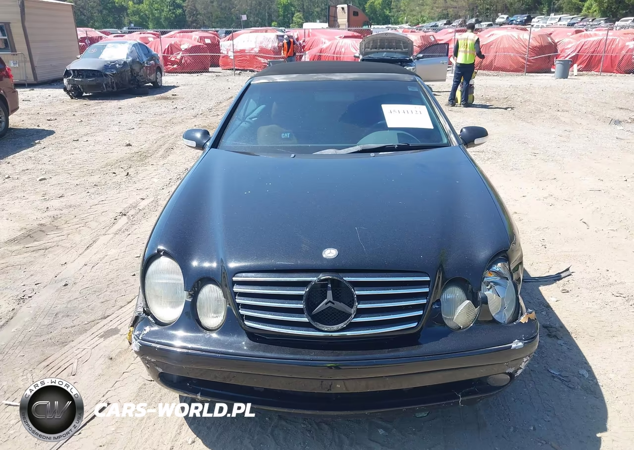2001 Mercedes-Benz Clk 430 VIN:WDBLK70G01T055608 - 12