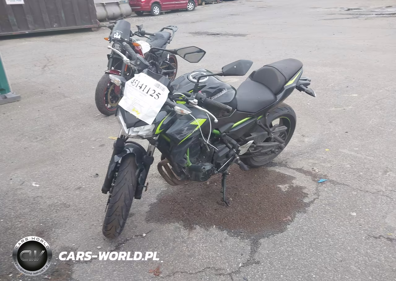 2022 Kawasaki Er650 L VIN:ML5EREL15NDA76842 - 2