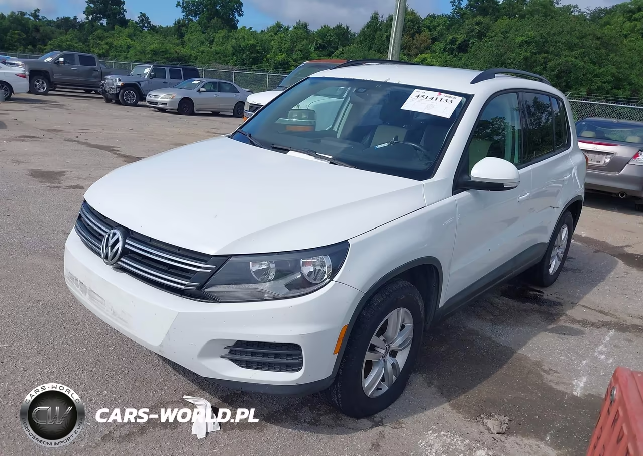 2016 Volkswagen Tiguan S VIN:WVGAV7AX3GW580261 - 2