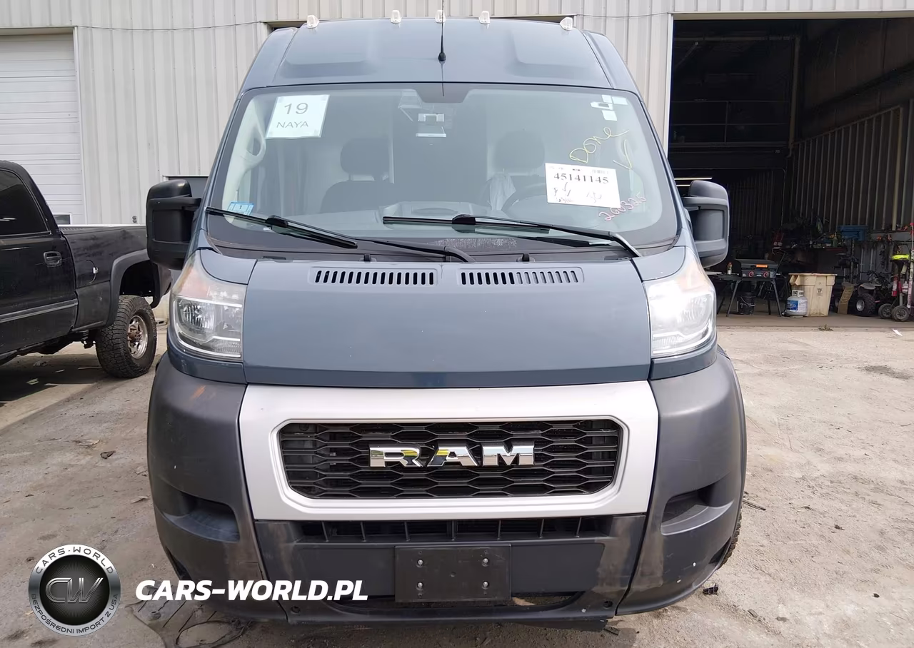 2020 Ram Promaster 3500 Cargo Van High Roof 159 Wb Ext VIN:3C6URVJG8LE124780 - 12