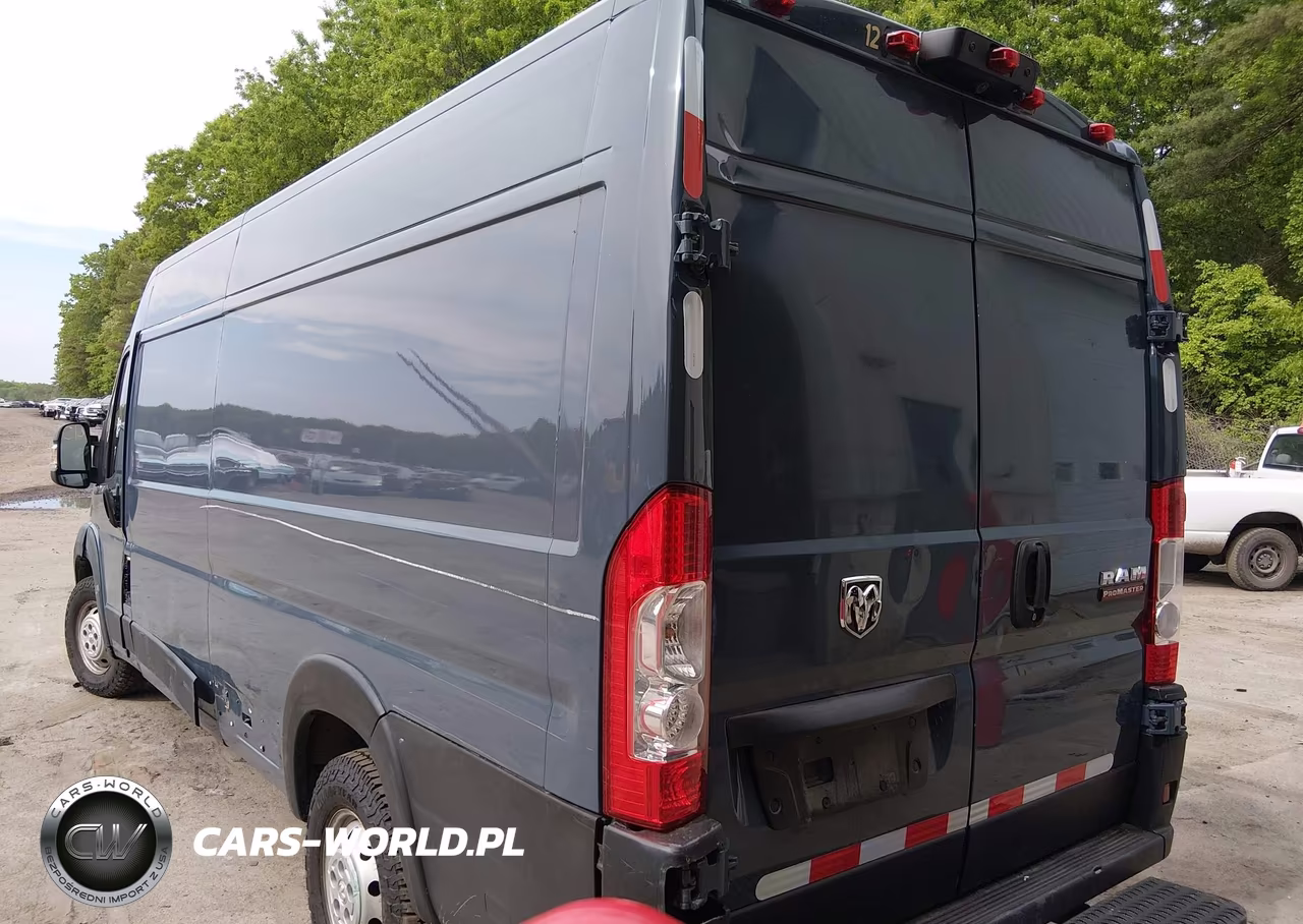 2020 Ram Promaster 3500 Cargo Van High Roof 159 Wb Ext VIN:3C6URVJG8LE124780 - 3