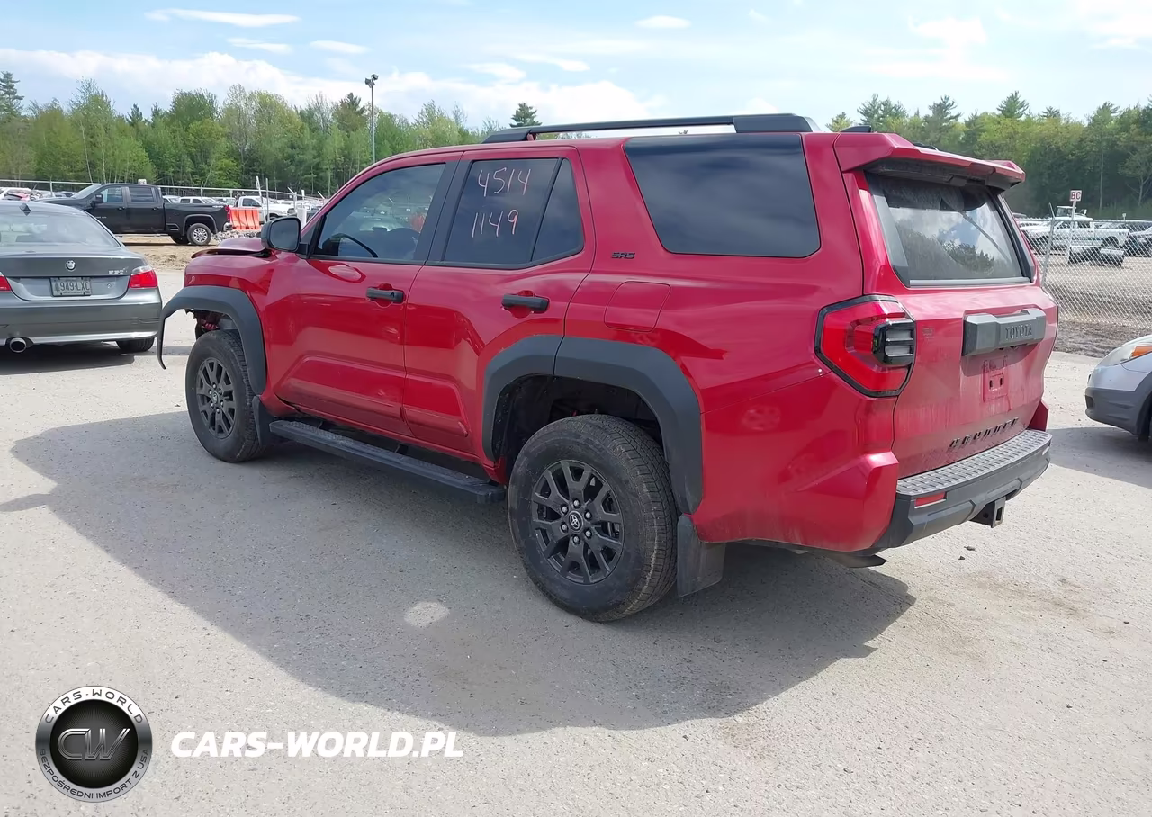 2025 Toyota 4Runner Sr5 VIN:JTEVA5BR9S5069461 - 3