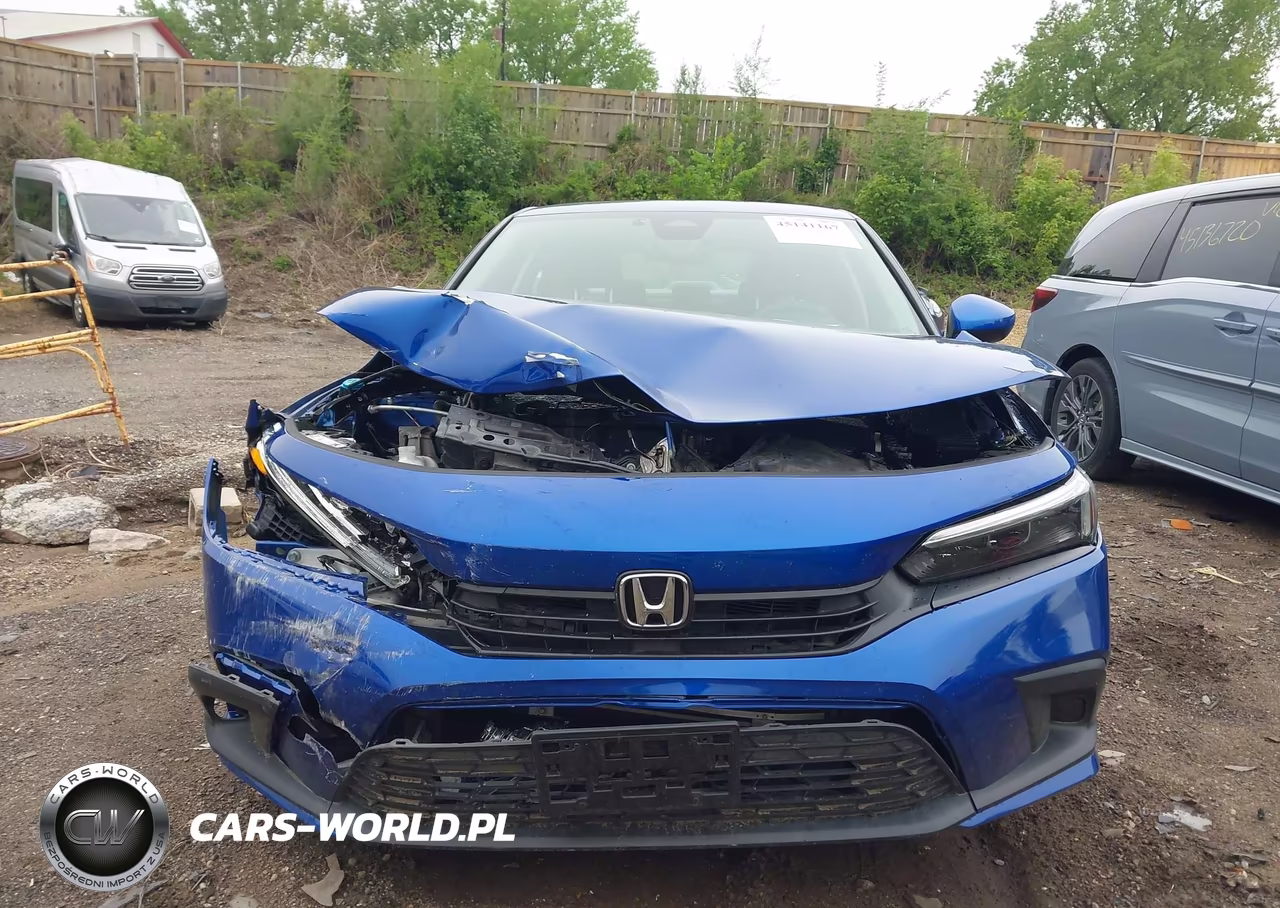 2022 Honda Civic Lx VIN:2HGFE2F24NH528497 - 12
