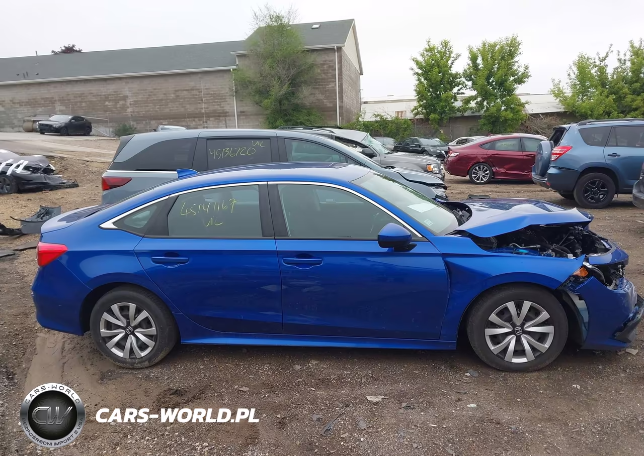 2022 Honda Civic Lx VIN:2HGFE2F24NH528497 - 13
