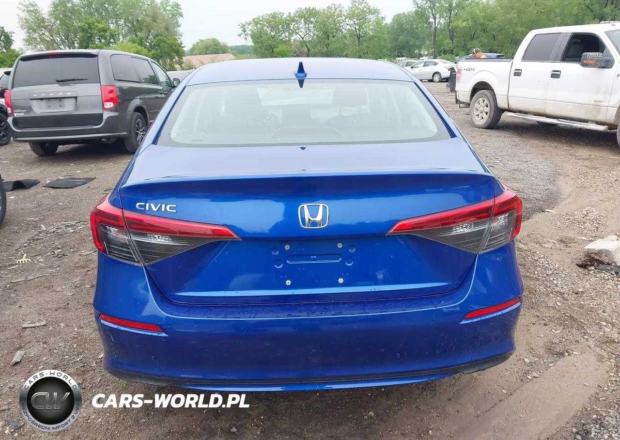 2022 Honda Civic Lx VIN:2HGFE2F24NH528497 - 16