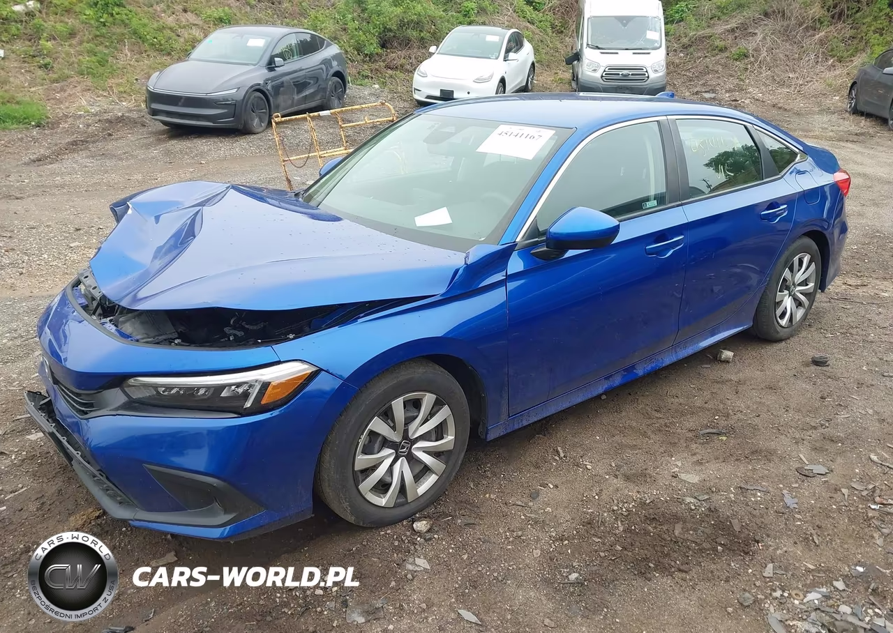 2022 Honda Civic Lx VIN:2HGFE2F24NH528497 - 2