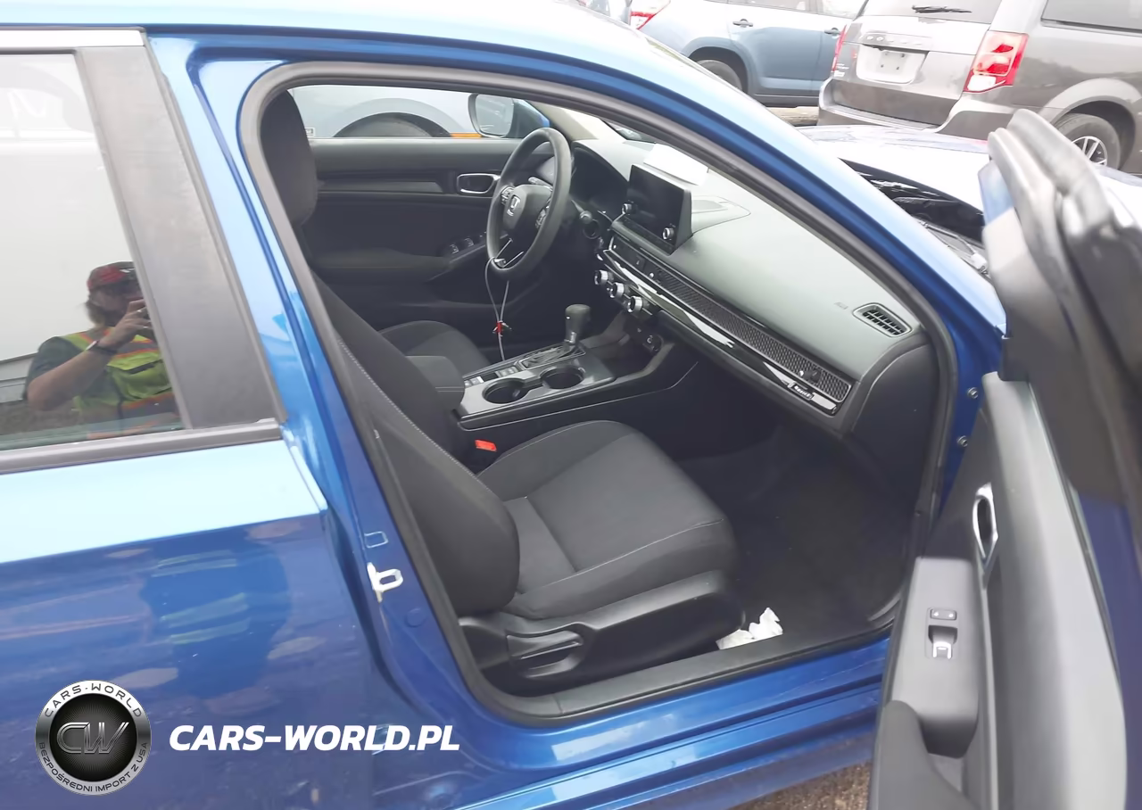 2022 Honda Civic Lx VIN:2HGFE2F24NH528497 - 5