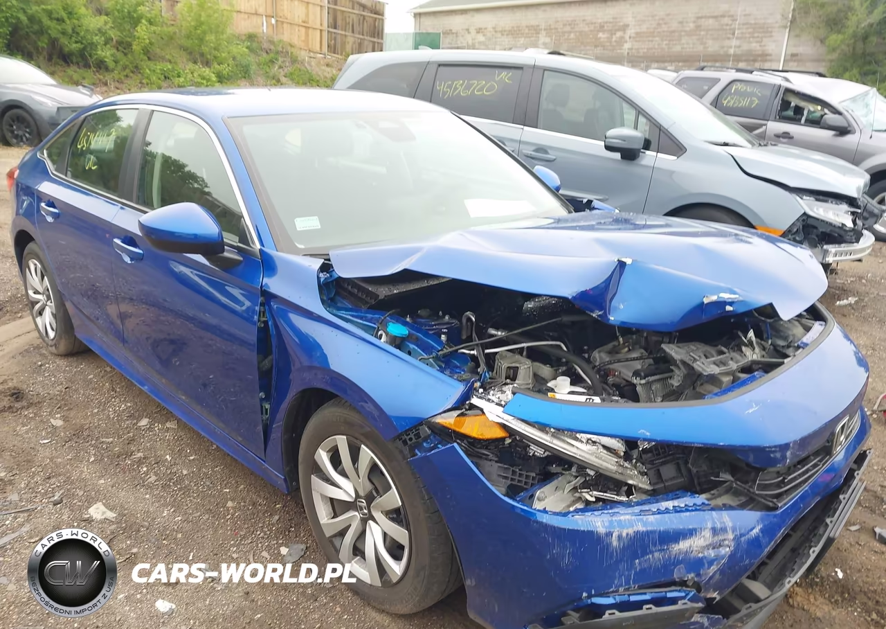 2022 Honda Civic Lx VIN:2HGFE2F24NH528497 - 6