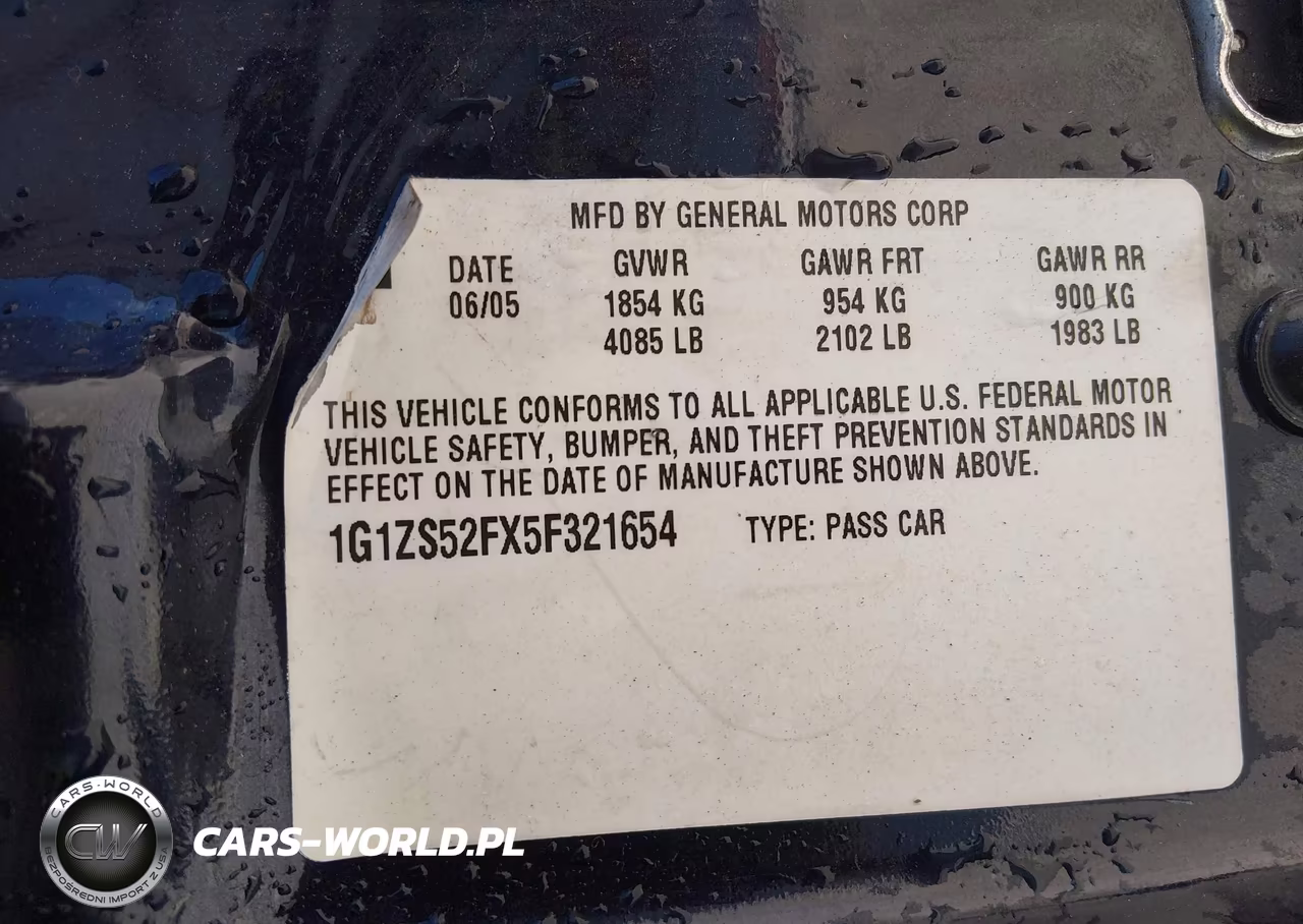 2005 Chevrolet Malibu VIN:1G1ZS52FX5F321654 - 9