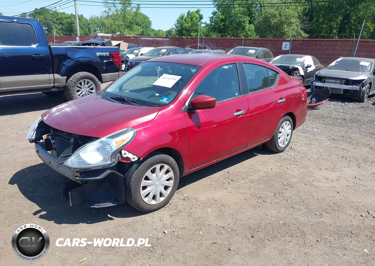 2016 Nissan Versa 1.6 S-1.6 S+-1.6 Sl-1.6 Sv VIN:3N1CN7AP2GL855141 - 2