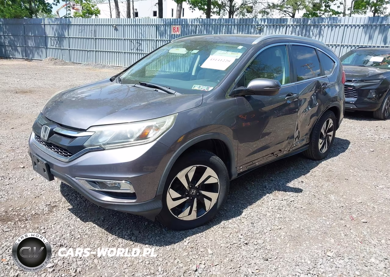 2015 Honda Cr-V Touring VIN:5J6RM4H9XFL026418 - 2