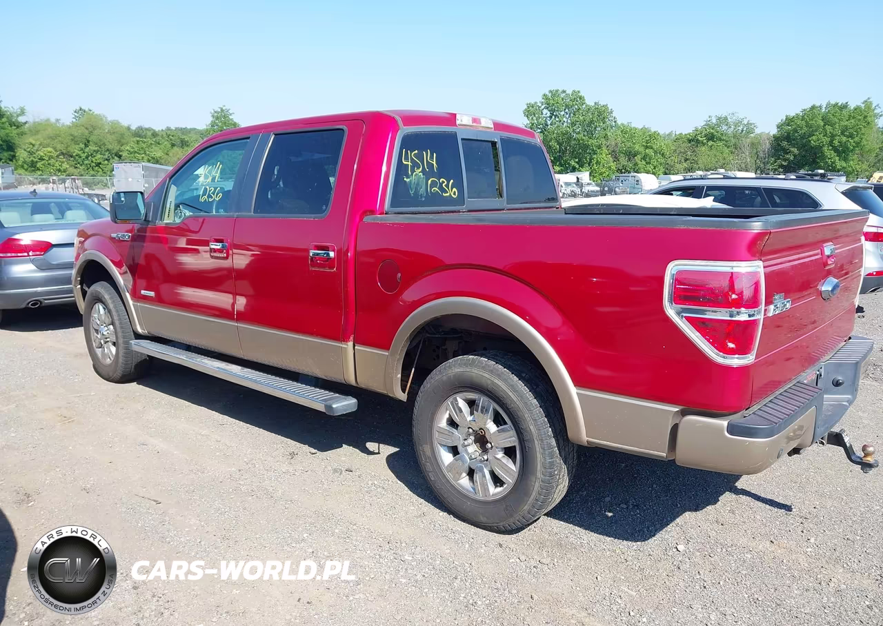 2012 Ford F-150 Lariat VIN:1FTFW1ET6CFA02659 - 3