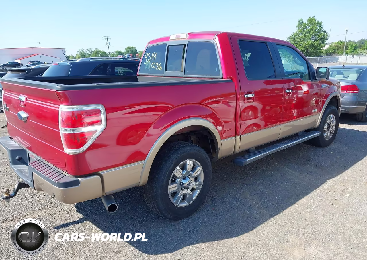 2012 Ford F-150 Lariat VIN:1FTFW1ET6CFA02659 - 4