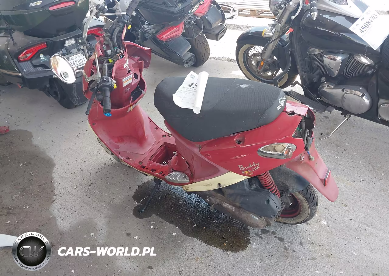 2013 Genuine Scooter Co. Buddy 170I VIN:RFVPAC904D1001982 - 12