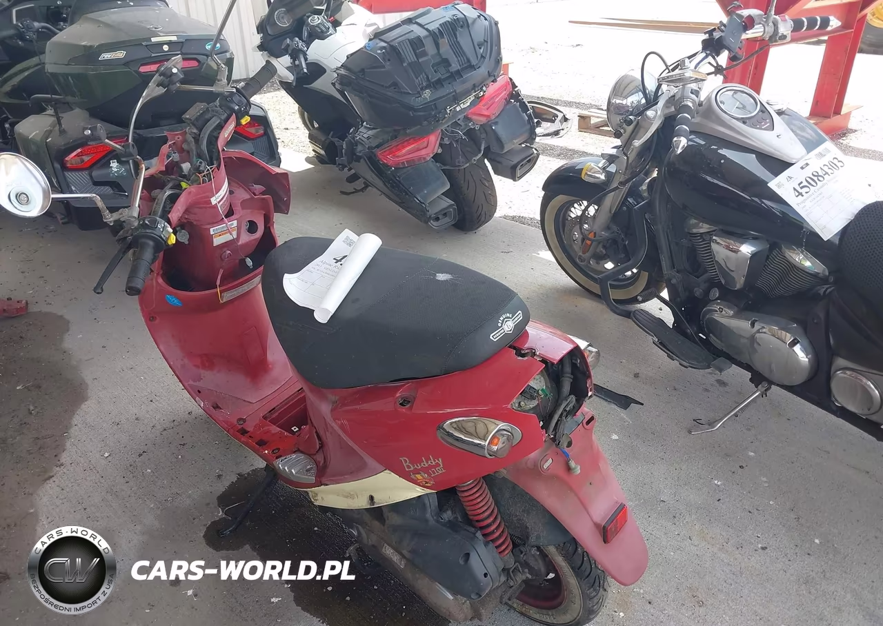 2013 Genuine Scooter Co. Buddy 170I VIN:RFVPAC904D1001982 - 3