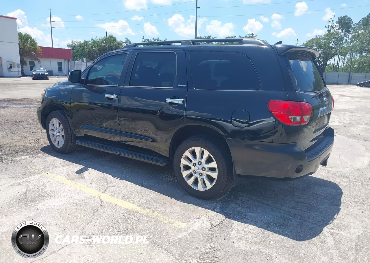 2011 Toyota Sequoia Platinum 5.7L V8 VIN:5TDYY5G11BS035332 - 3