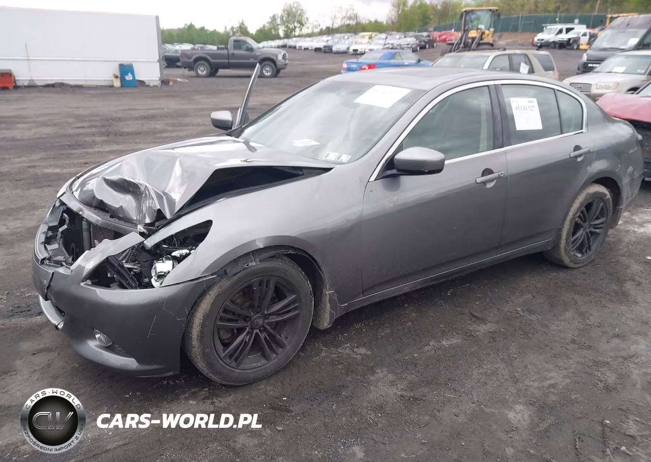 2011 Infiniti G25X VIN:JN1DV6ARXBM651590 - 2