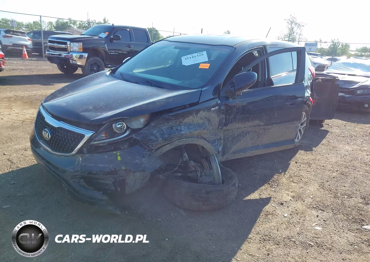 2014 Kia Sportage Lx VIN:KNDPBCAC0E7646074 - 2