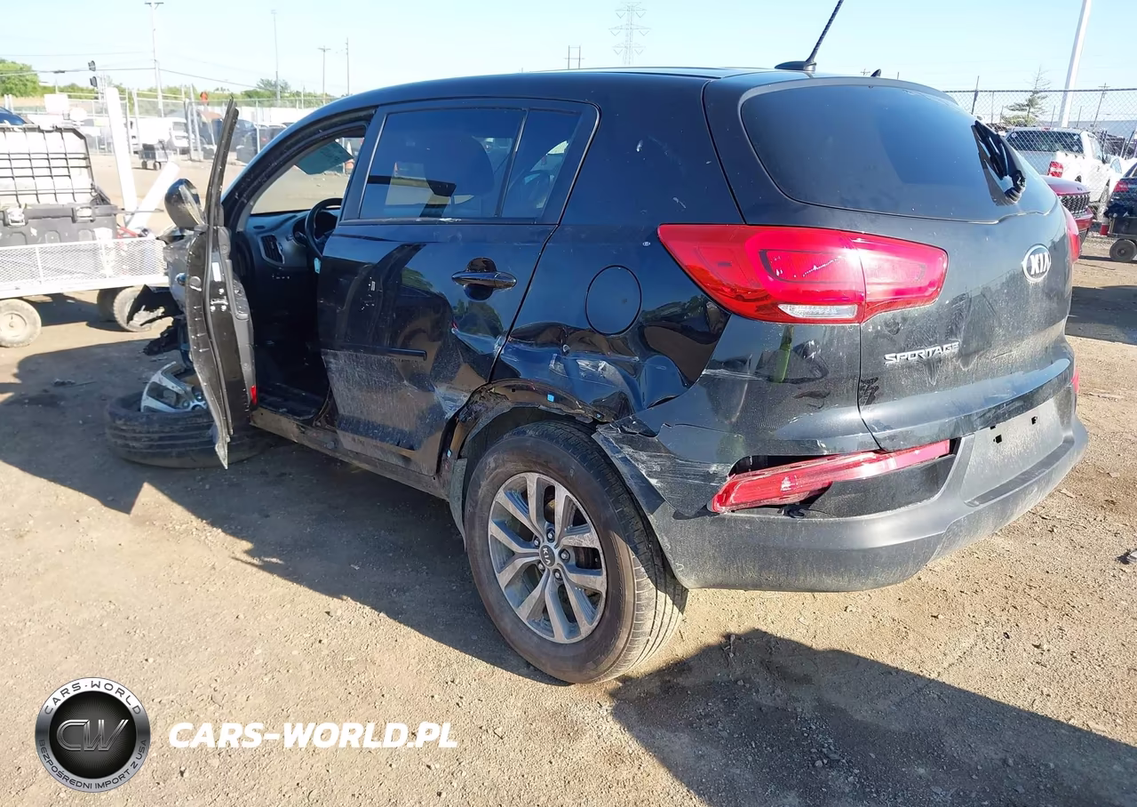 2014 Kia Sportage Lx VIN:KNDPBCAC0E7646074 - 3
