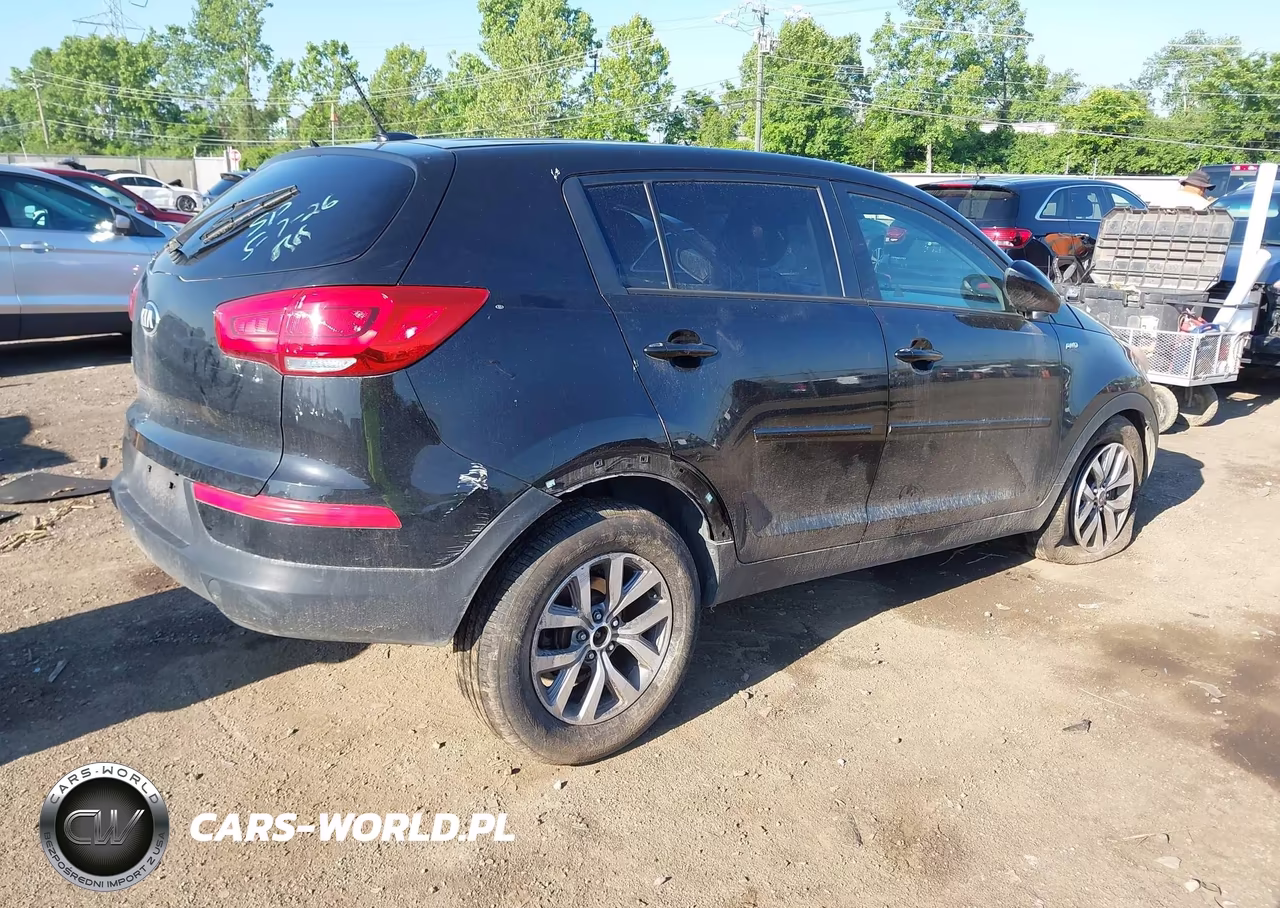 2014 Kia Sportage Lx VIN:KNDPBCAC0E7646074 - 4