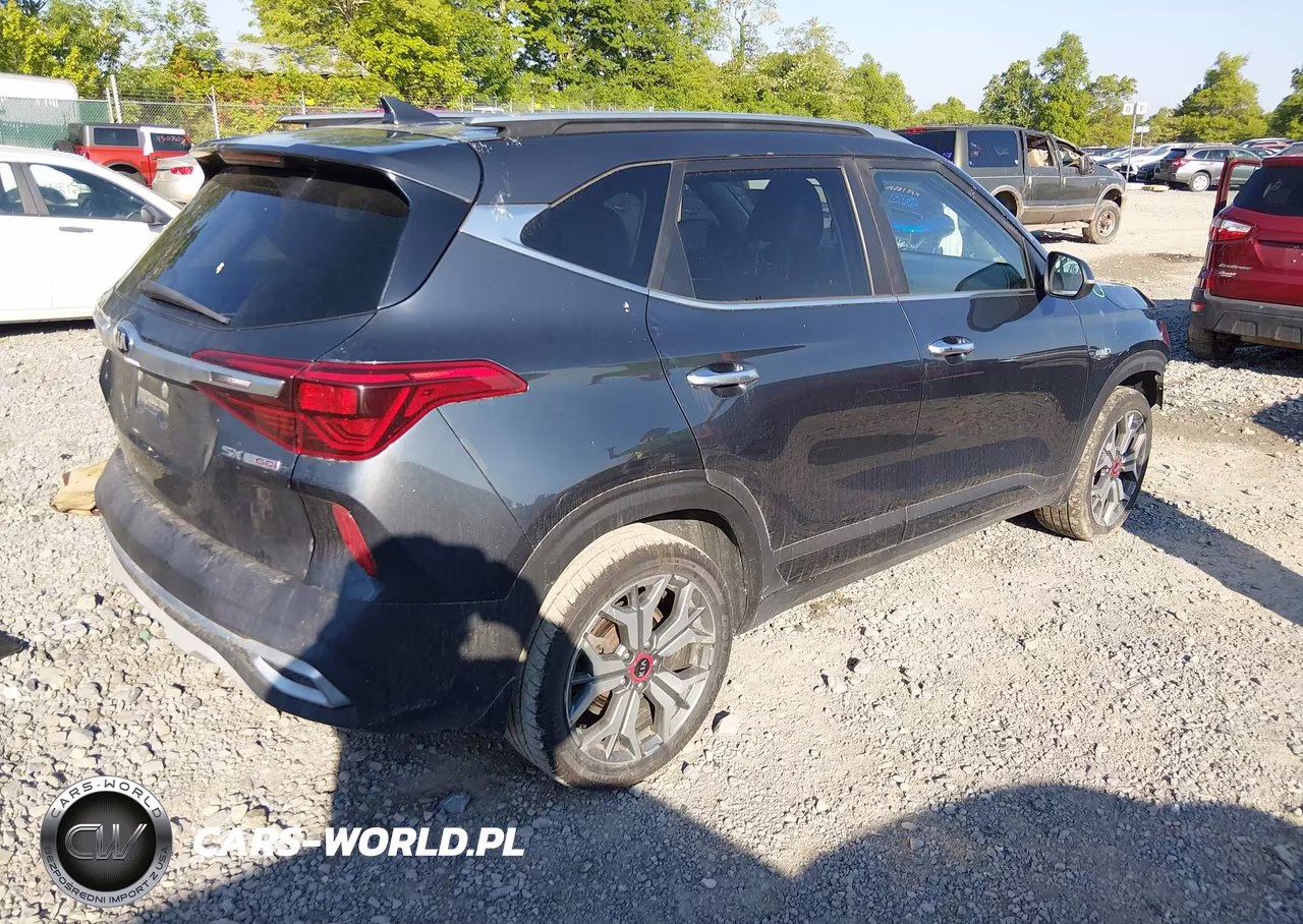 2021 Kia Seltos Sx Turbo VIN:KNDETCA21M7181492 - 4