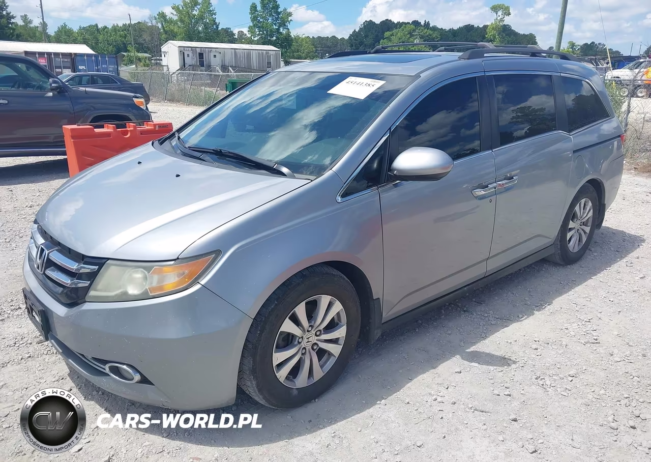 2016 Honda Odyssey Ex-L VIN:5FNRL5H69GB079734 - 2