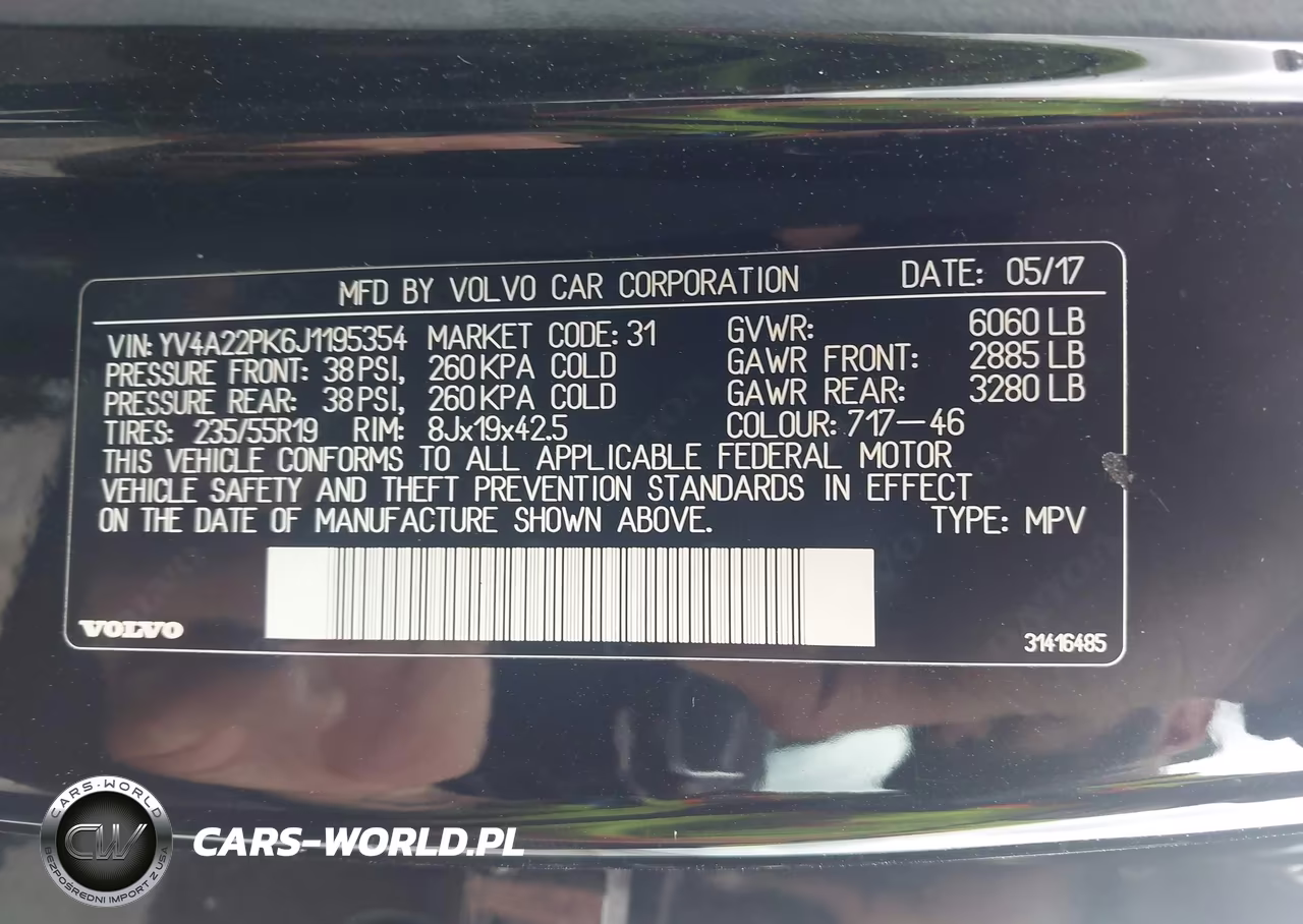 2018 Volvo Xc90 T6 Momentum VIN:YV4A22PK6J1195354 - 9