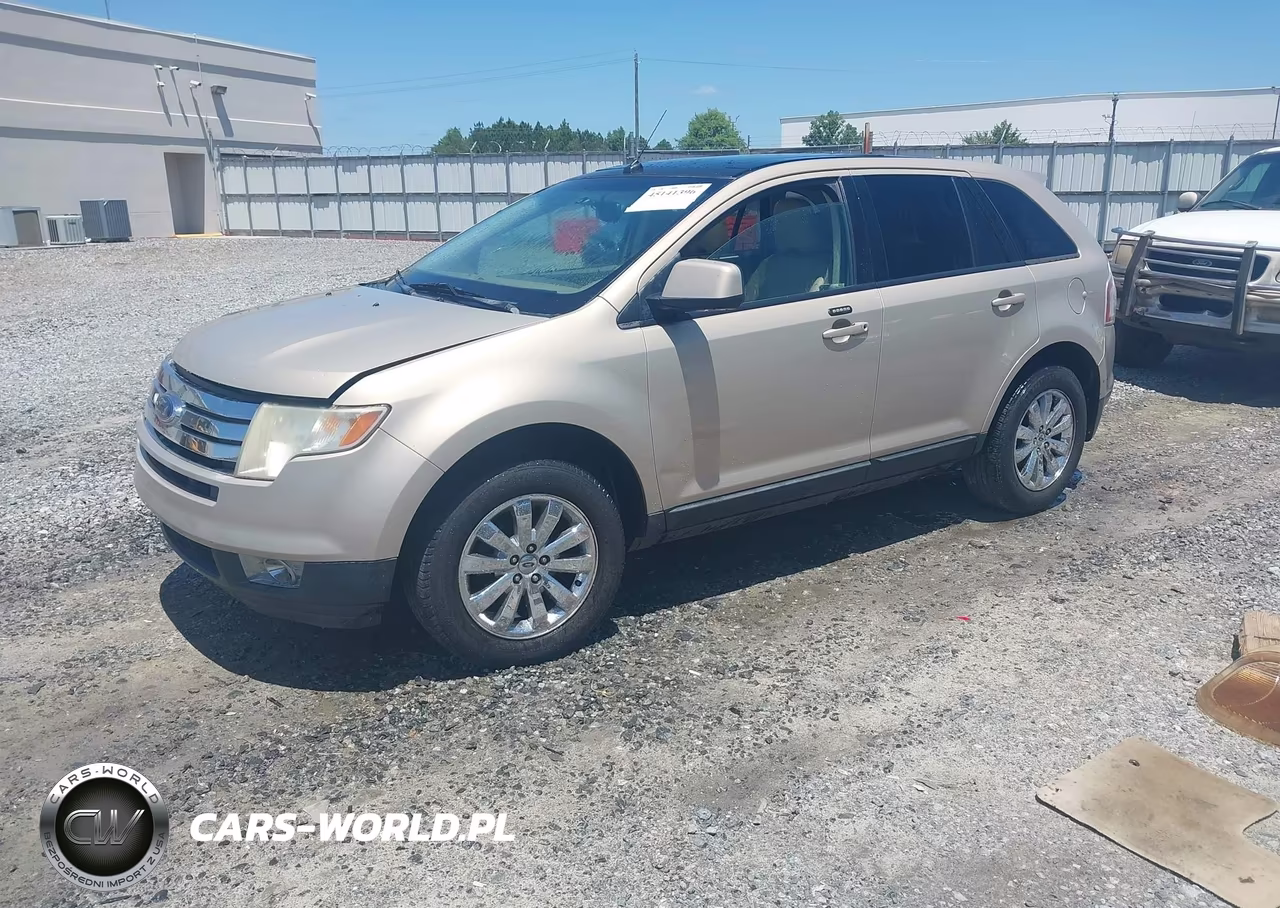 2007 Ford Edge Sel Plus VIN:2FMDK39CX7BA64058 - 2