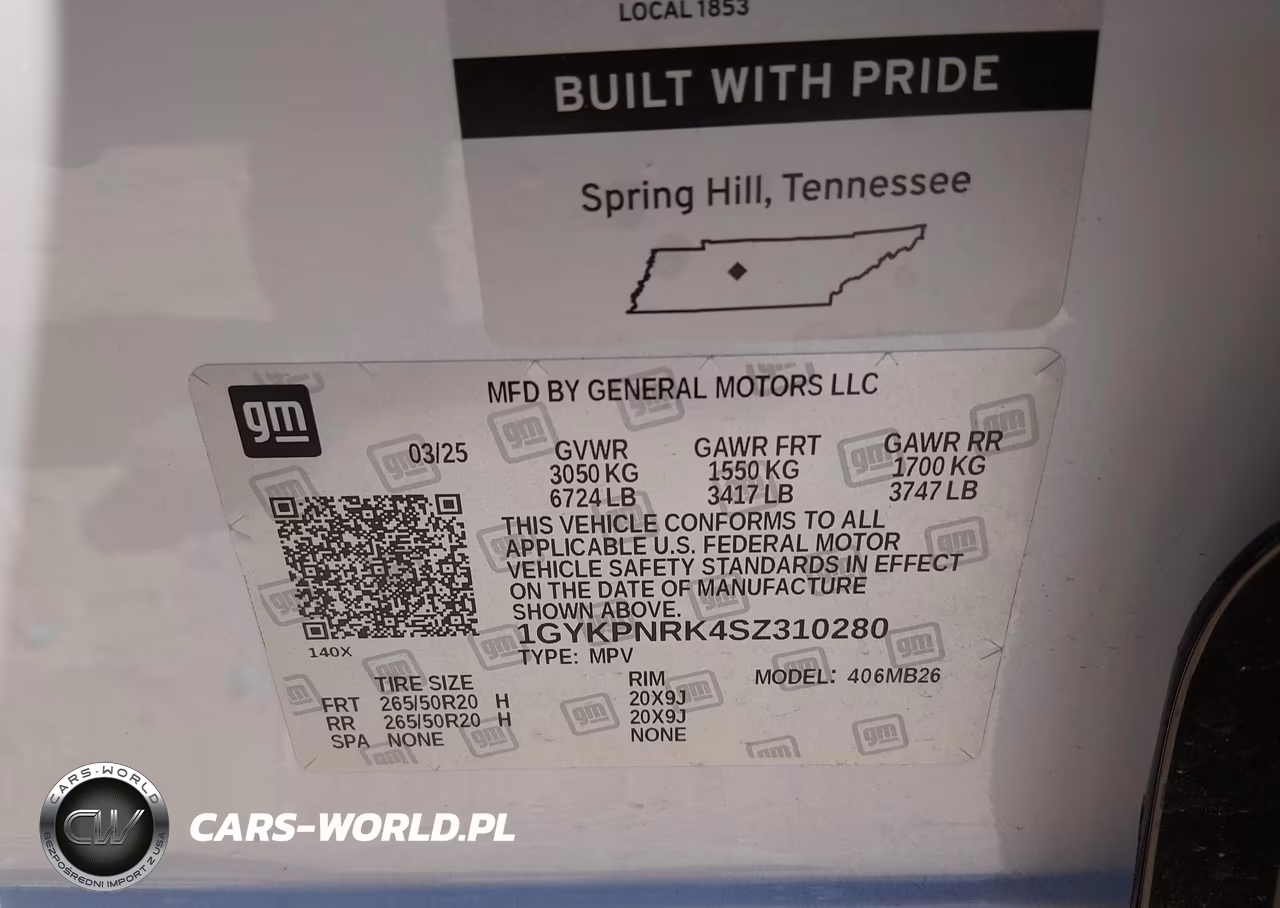 2025 Cadillac Lyriq Luxury 1 Rwd VIN:1GYKPNRK4SZ310280 - 9