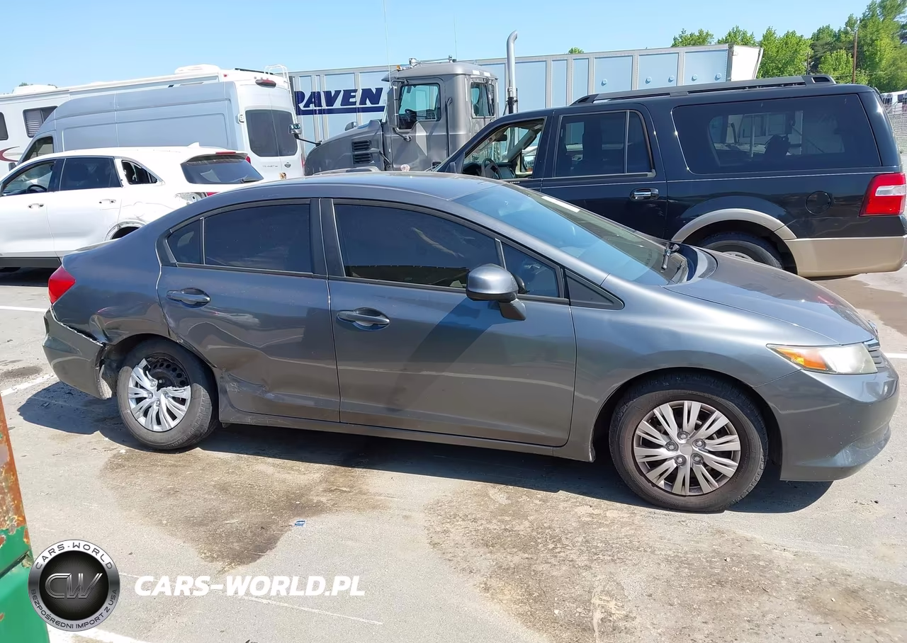 2012 Honda Civic Lx VIN:19XFB2F54CE376442 - 13