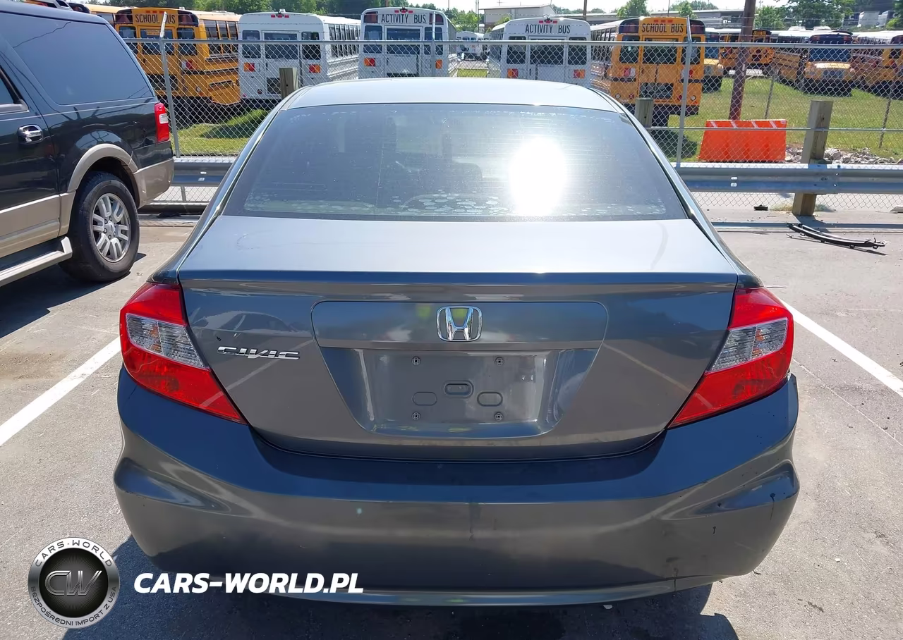 2012 Honda Civic Lx VIN:19XFB2F54CE376442 - 16