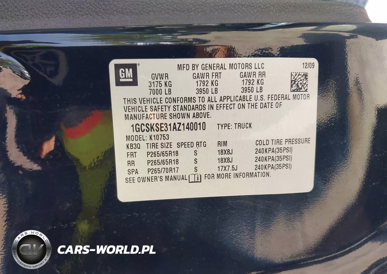 2010 Chevrolet Silverado 1500 Lt VIN:1GCSKSE31AZ140010 - 9