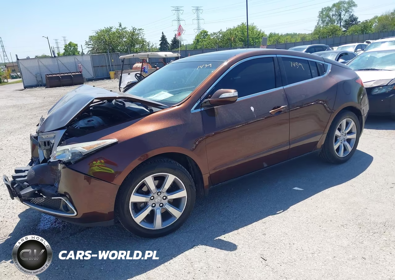 2010 Acura Zdx VIN:2HNYB1H6XAH503554 - 2