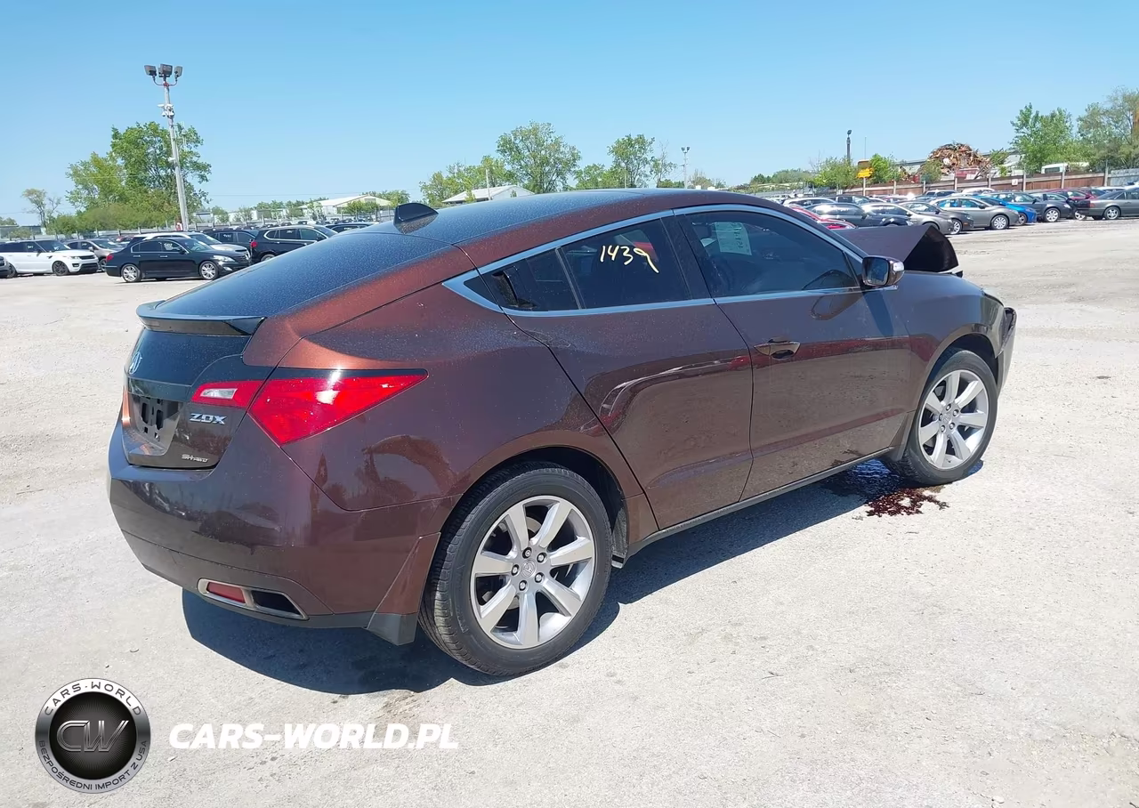 2010 Acura Zdx VIN:2HNYB1H6XAH503554 - 4