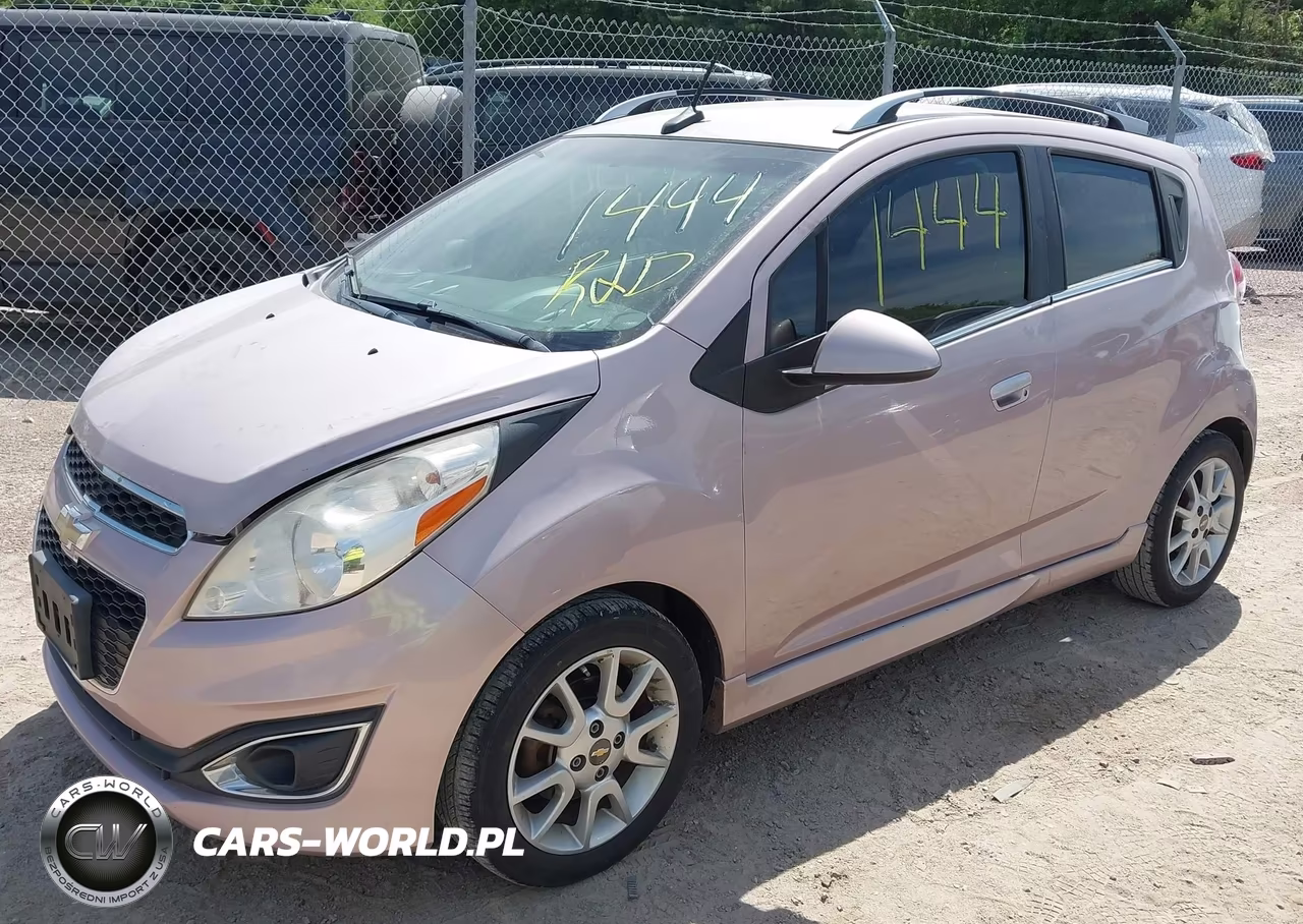 2013 Chevrolet Spark 2Lt Auto VIN:KL8CF6S95DC590798 - 2