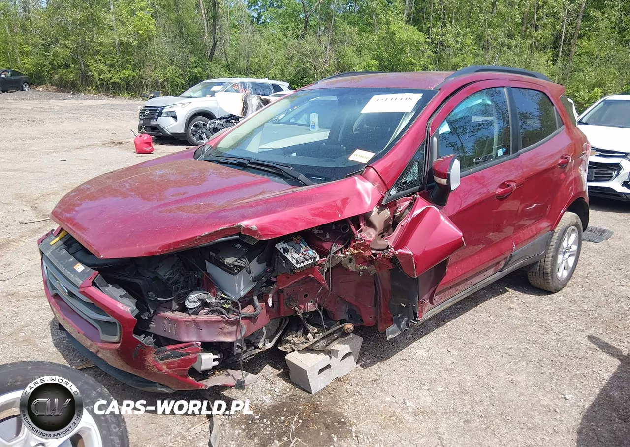 2018 Ford Ecosport Se VIN:MAJ3P1TE5JC165506 - 2